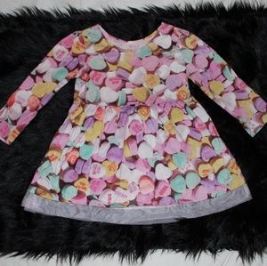 ADORABLE VALENTINES DAY DRESS